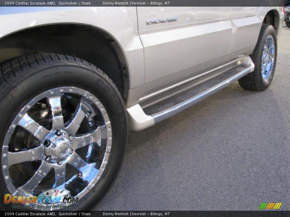 2004 Cadillac Escalade AWD Quicksilver / Shale Photo #8