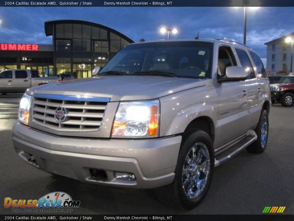 2004 Cadillac Escalade AWD Quicksilver / Shale Photo #10