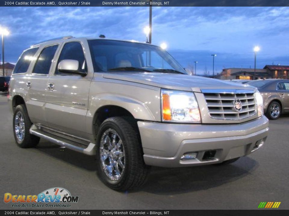 2004 Cadillac Escalade AWD Quicksilver / Shale Photo #11