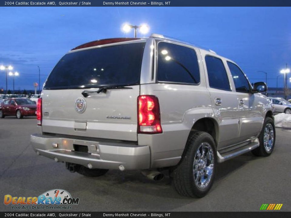 2004 Cadillac Escalade AWD Quicksilver / Shale Photo #13