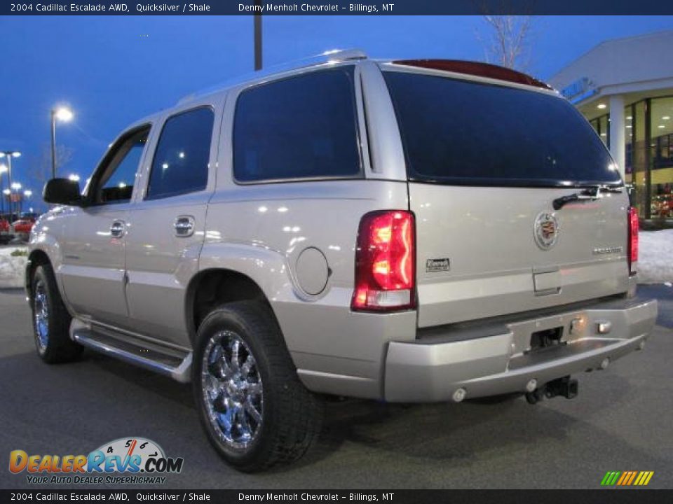 2004 Cadillac Escalade AWD Quicksilver / Shale Photo #14
