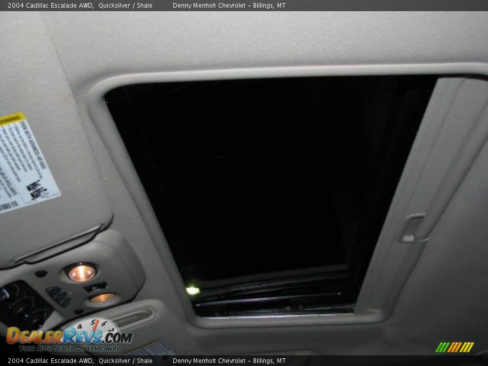 2004 Cadillac Escalade AWD Quicksilver / Shale Photo #16