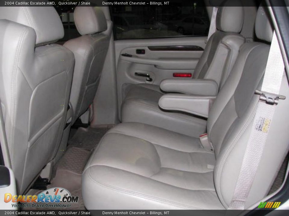 2004 Cadillac Escalade AWD Quicksilver / Shale Photo #18