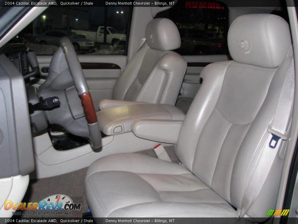 2004 Cadillac Escalade AWD Quicksilver / Shale Photo #19