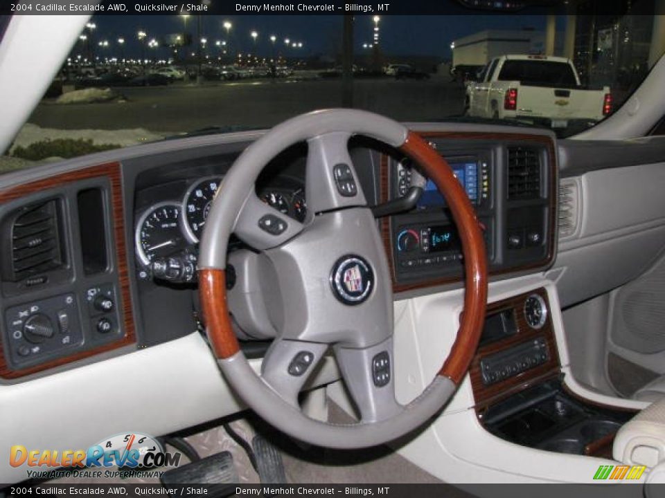 2004 Cadillac Escalade AWD Quicksilver / Shale Photo #20
