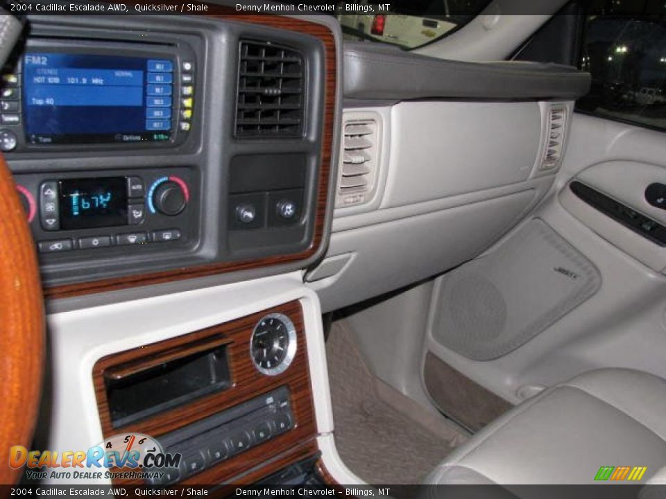 2004 Cadillac Escalade AWD Quicksilver / Shale Photo #21