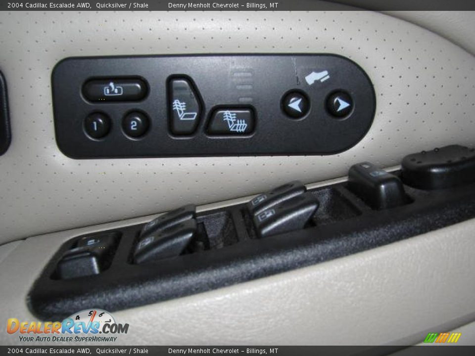 2004 Cadillac Escalade AWD Quicksilver / Shale Photo #23