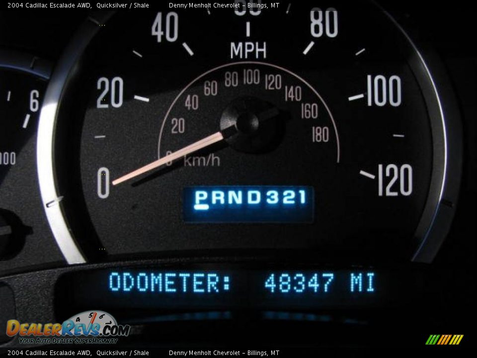 2004 Cadillac Escalade AWD Quicksilver / Shale Photo #27