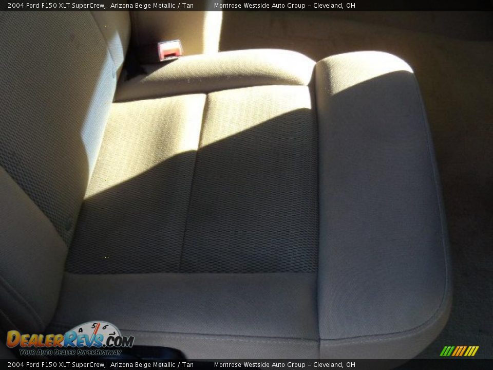 2004 Ford F150 XLT SuperCrew Arizona Beige Metallic / Tan Photo #5