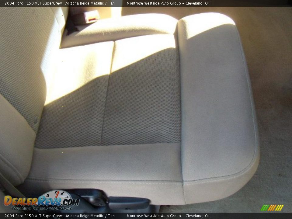 2004 Ford F150 XLT SuperCrew Arizona Beige Metallic / Tan Photo #6