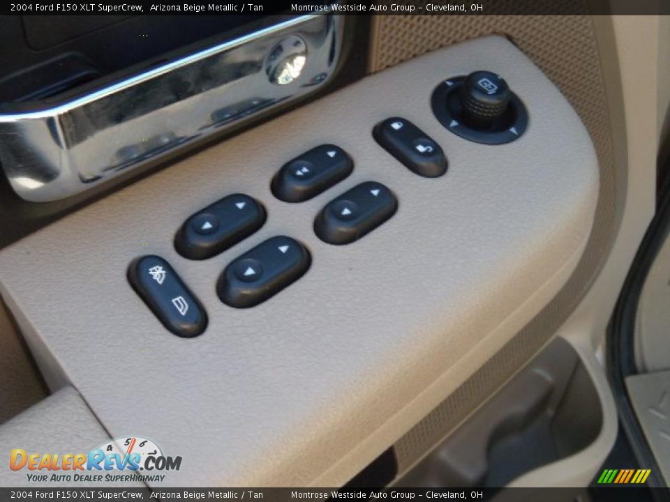 2004 Ford F150 XLT SuperCrew Arizona Beige Metallic / Tan Photo #11