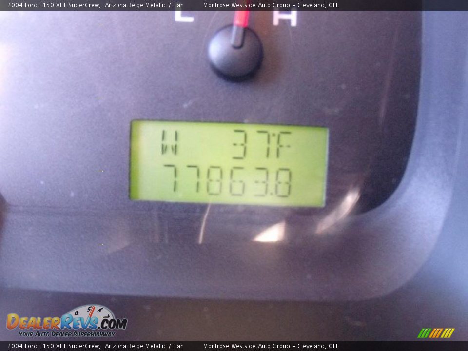 2004 Ford F150 XLT SuperCrew Arizona Beige Metallic / Tan Photo #16