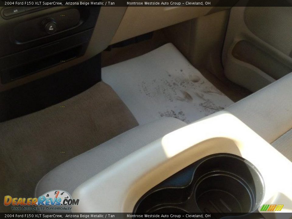 2004 Ford F150 XLT SuperCrew Arizona Beige Metallic / Tan Photo #18