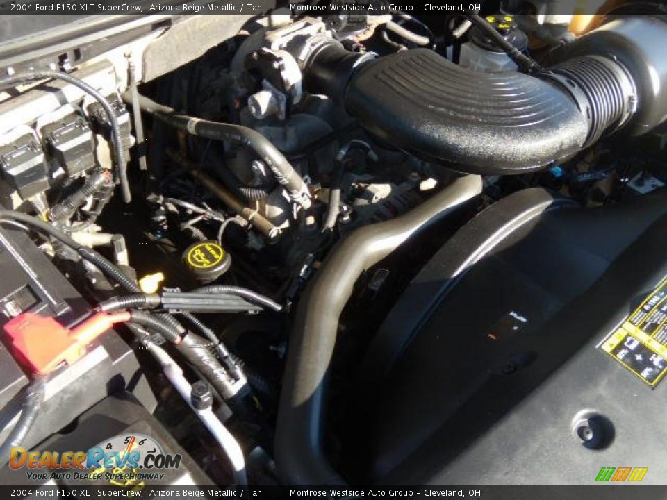 2004 Ford F150 XLT SuperCrew Arizona Beige Metallic / Tan Photo #22