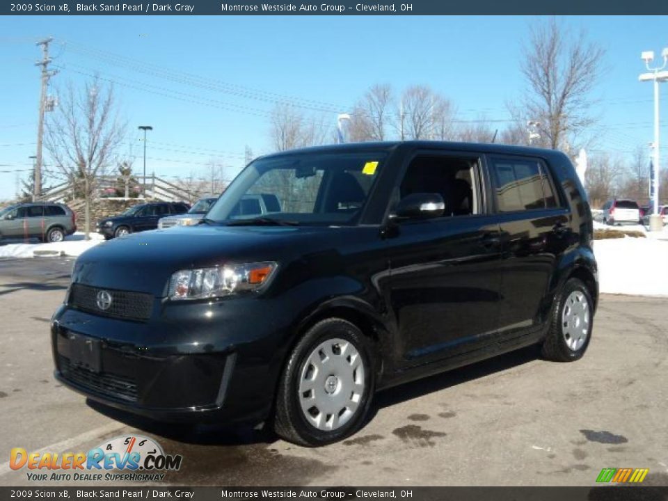2009 Scion xB Black Sand Pearl / Dark Gray Photo #1