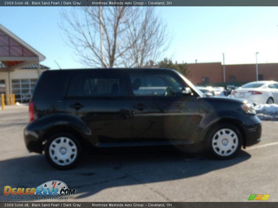2009 Scion xB Black Sand Pearl / Dark Gray Photo #6