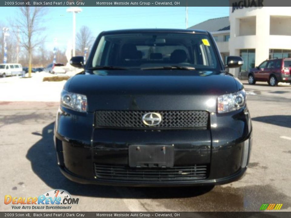 2009 Scion xB Black Sand Pearl / Dark Gray Photo #8