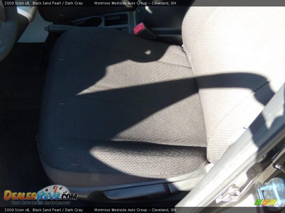 2009 Scion xB Black Sand Pearl / Dark Gray Photo #10