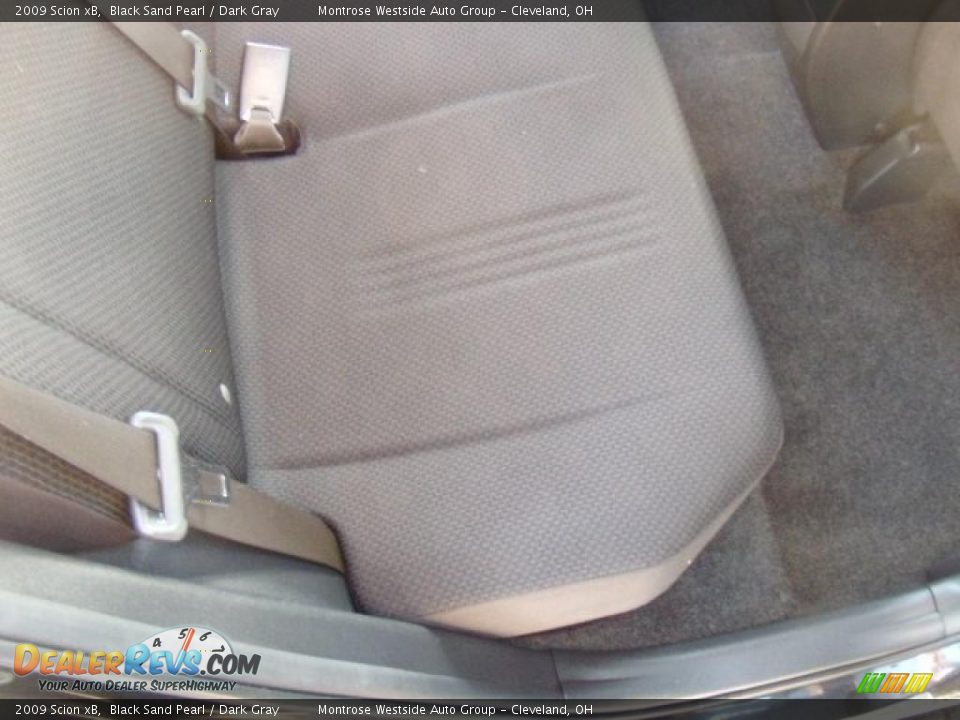 2009 Scion xB Black Sand Pearl / Dark Gray Photo #12