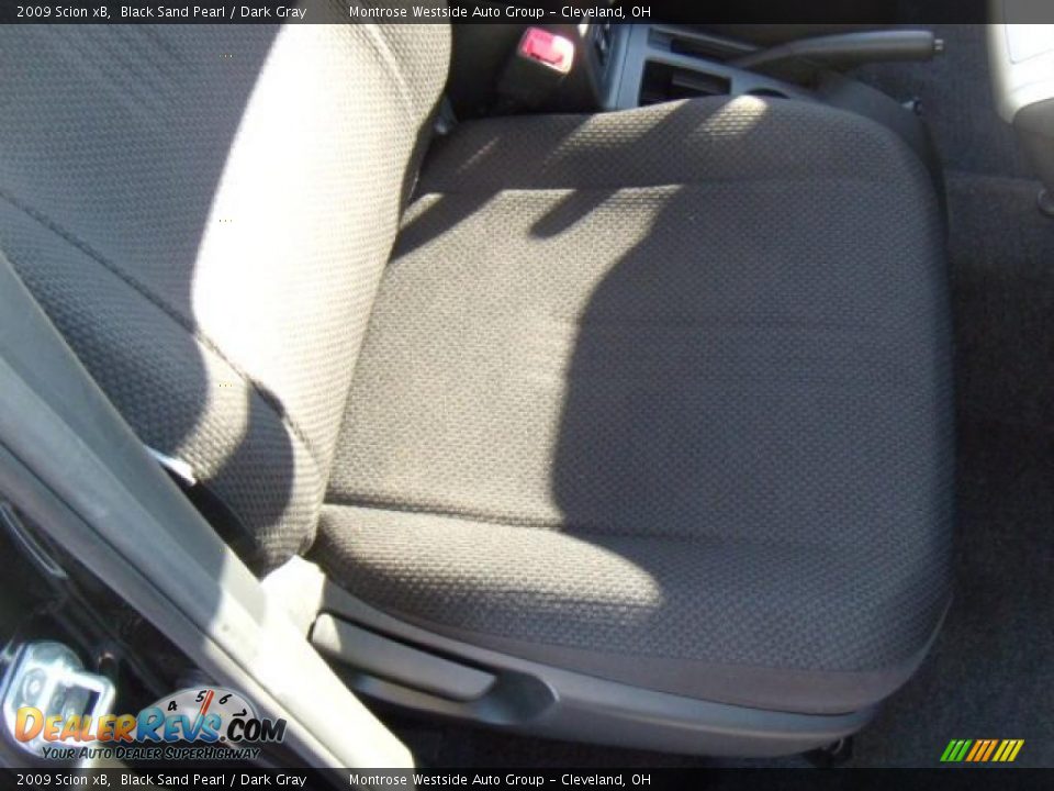 2009 Scion xB Black Sand Pearl / Dark Gray Photo #13