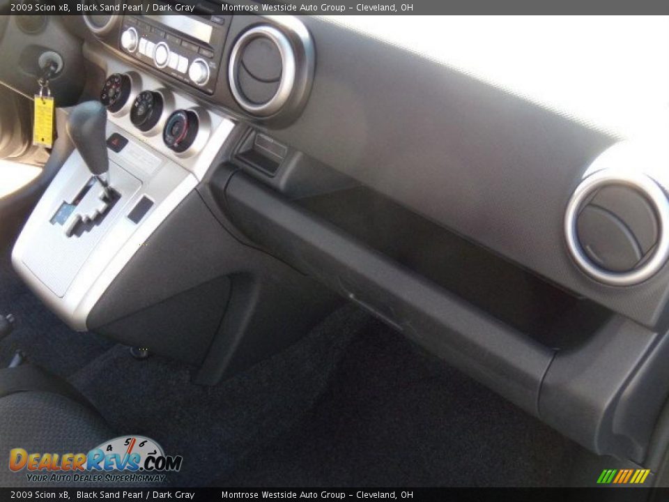 2009 Scion xB Black Sand Pearl / Dark Gray Photo #14