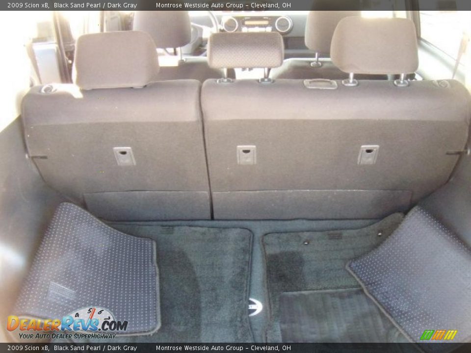 2009 Scion xB Black Sand Pearl / Dark Gray Photo #15