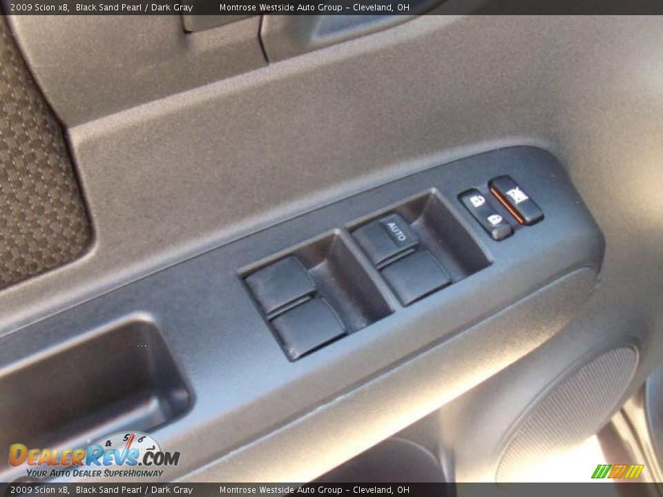 2009 Scion xB Black Sand Pearl / Dark Gray Photo #18