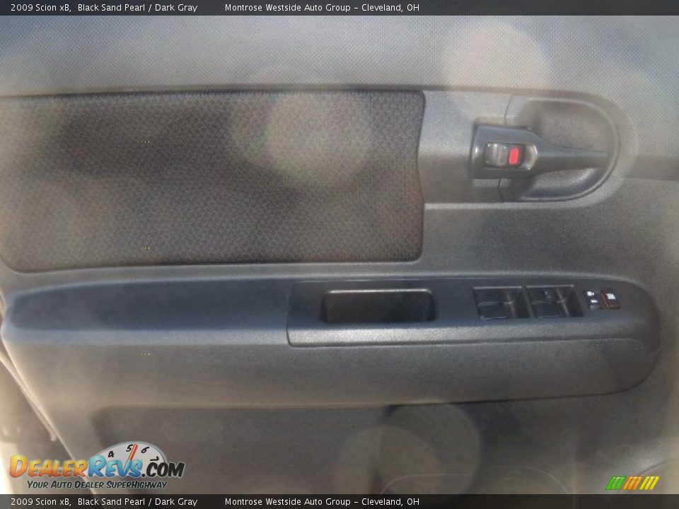 2009 Scion xB Black Sand Pearl / Dark Gray Photo #19