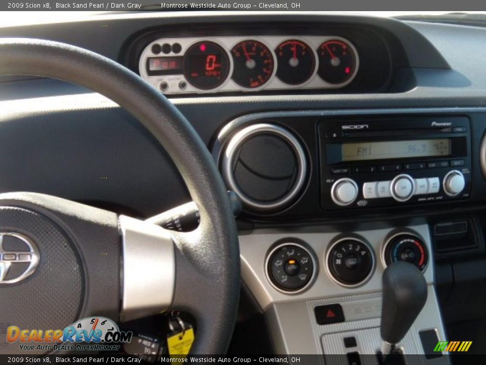 2009 Scion xB Black Sand Pearl / Dark Gray Photo #20
