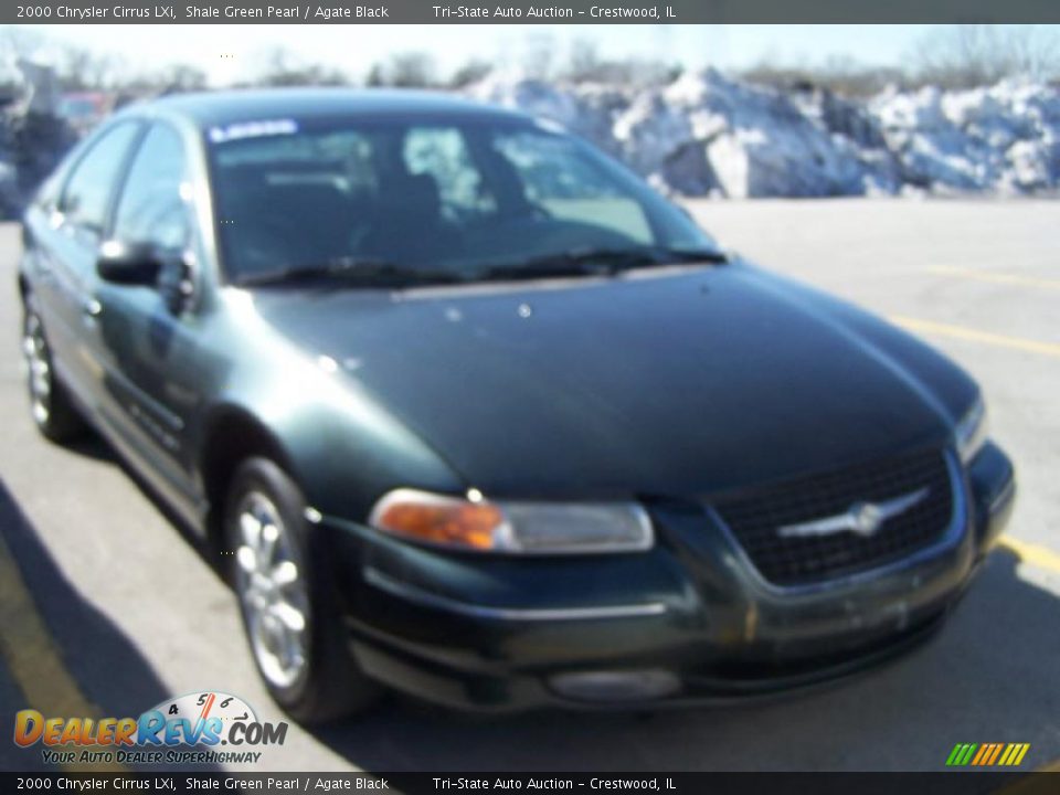 2000 Chrysler Cirrus LXi Shale Green Pearl / Agate Black Photo #1