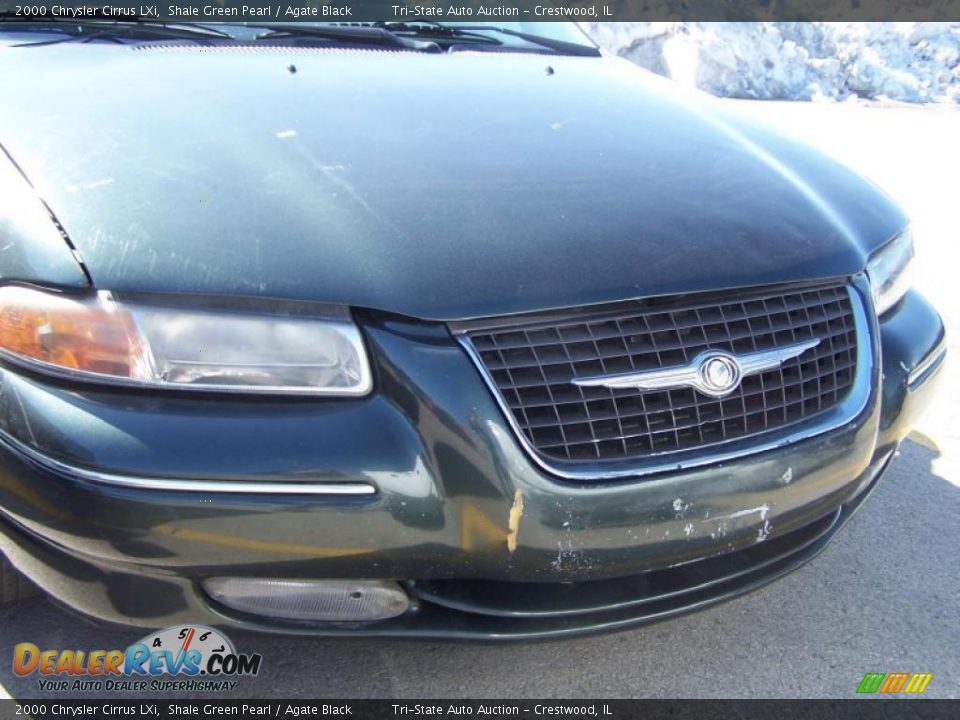2000 Chrysler Cirrus LXi Shale Green Pearl / Agate Black Photo #2