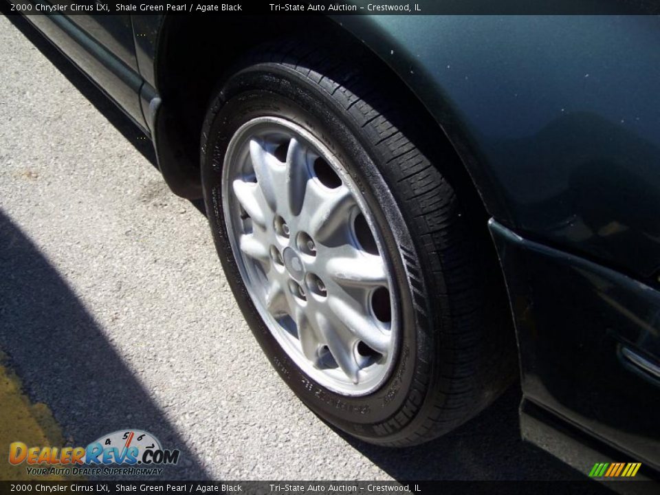 2000 Chrysler Cirrus LXi Shale Green Pearl / Agate Black Photo #8