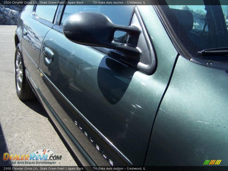 2000 Chrysler Cirrus LXi Shale Green Pearl / Agate Black Photo #10