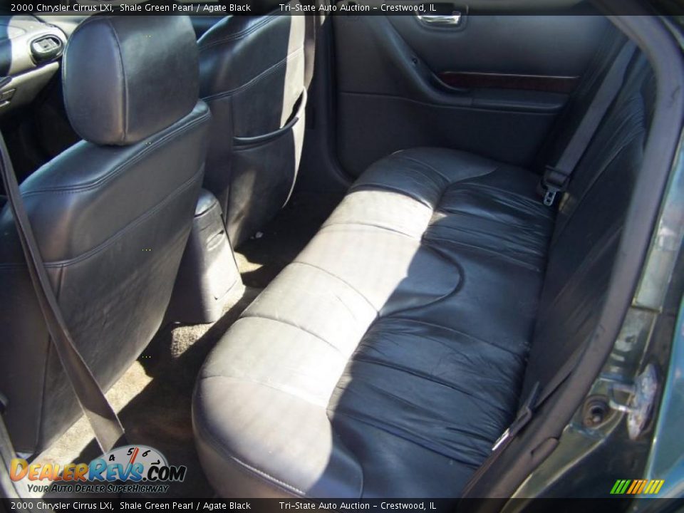 2000 Chrysler Cirrus LXi Shale Green Pearl / Agate Black Photo #18