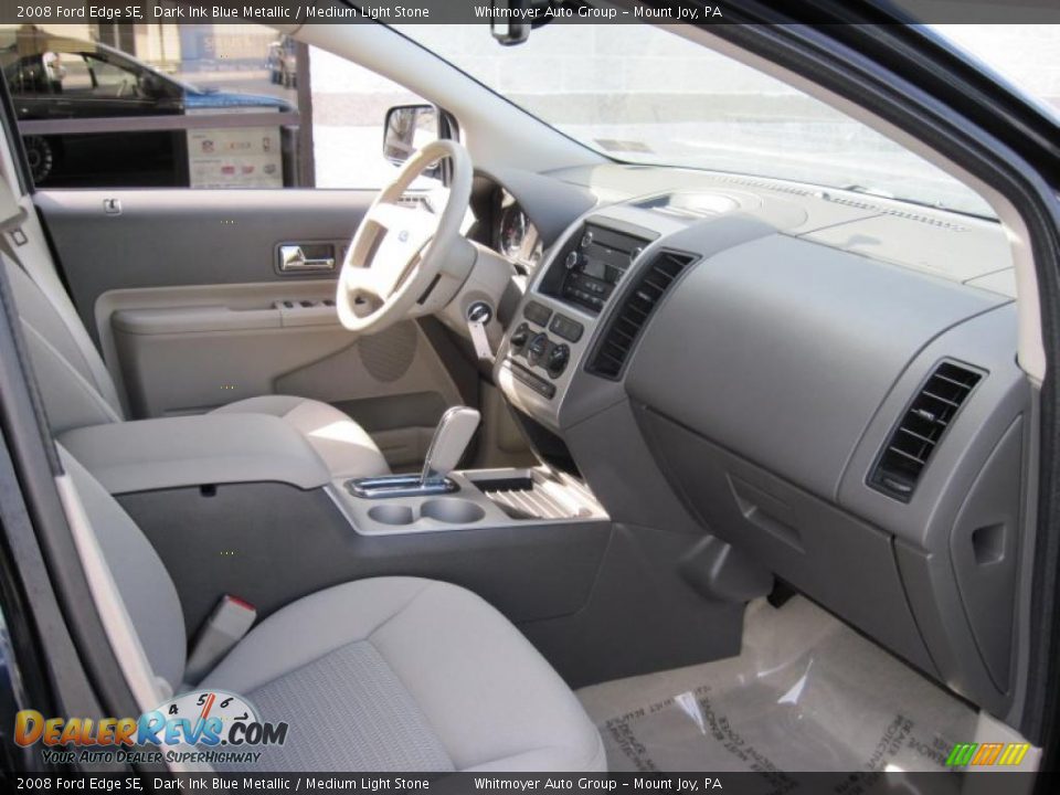 2008 Ford Edge SE Dark Ink Blue Metallic / Medium Light Stone Photo #5