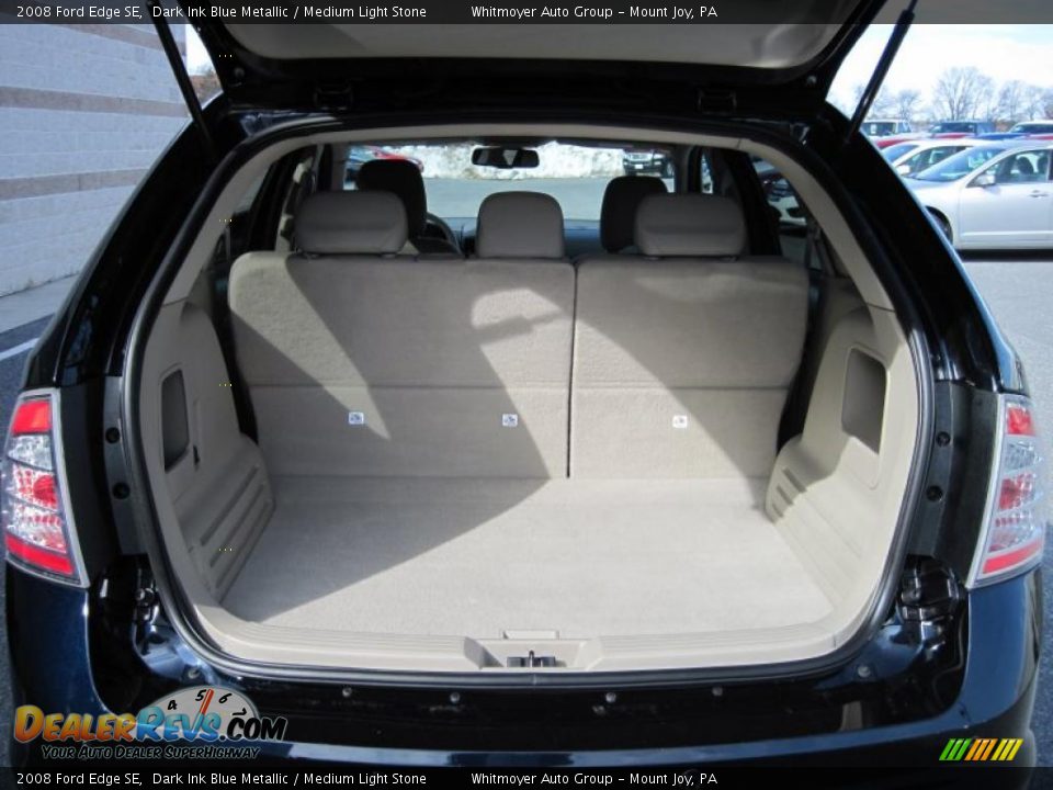 2008 Ford Edge SE Dark Ink Blue Metallic / Medium Light Stone Photo #8