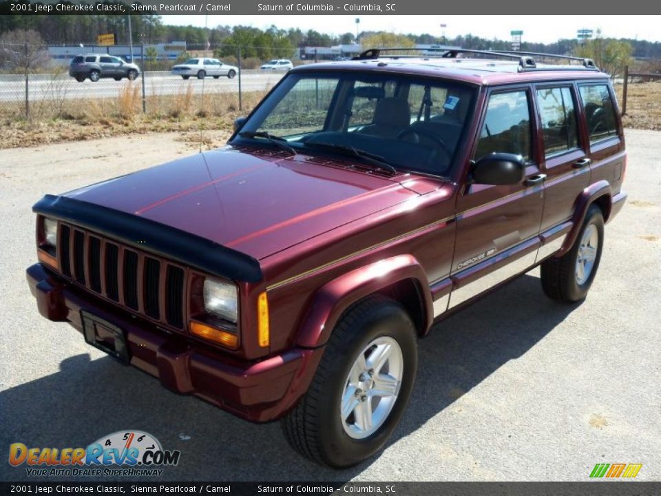2001 Jeep Cherokee Classic Sienna Pearlcoat / Camel Photo #3