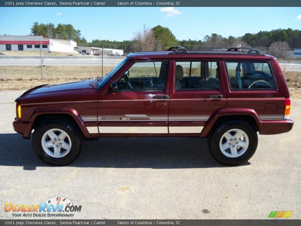 2001 Jeep Cherokee Classic Sienna Pearlcoat / Camel Photo #4