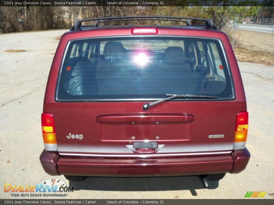 2001 Jeep Cherokee Classic Sienna Pearlcoat / Camel Photo #6