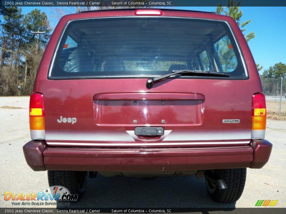 2001 Jeep Cherokee Classic Sienna Pearlcoat / Camel Photo #7