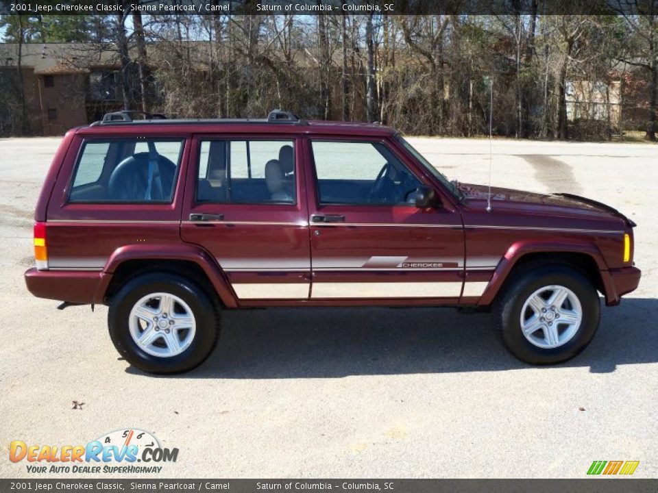 2001 Jeep Cherokee Classic Sienna Pearlcoat / Camel Photo #9