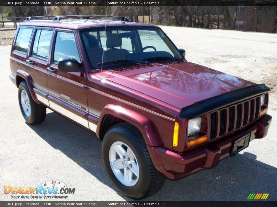 2001 Jeep Cherokee Classic Sienna Pearlcoat / Camel Photo #10