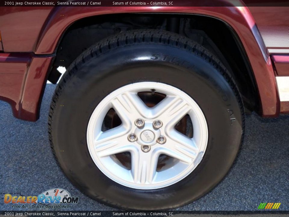 2001 Jeep Cherokee Classic Sienna Pearlcoat / Camel Photo #11