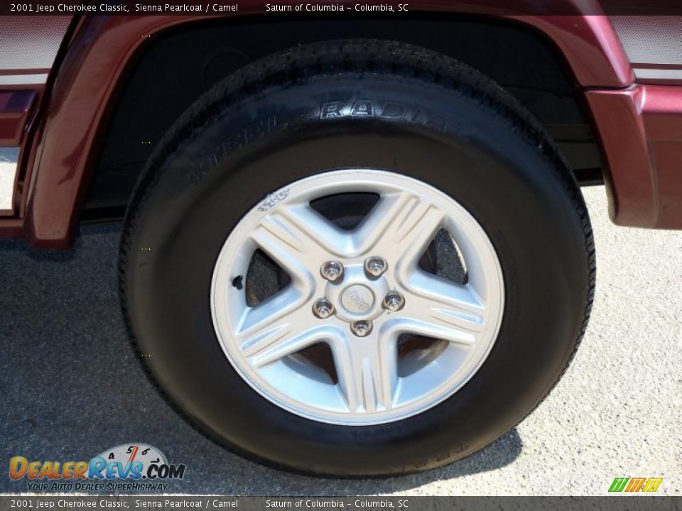 2001 Jeep Cherokee Classic Sienna Pearlcoat / Camel Photo #12