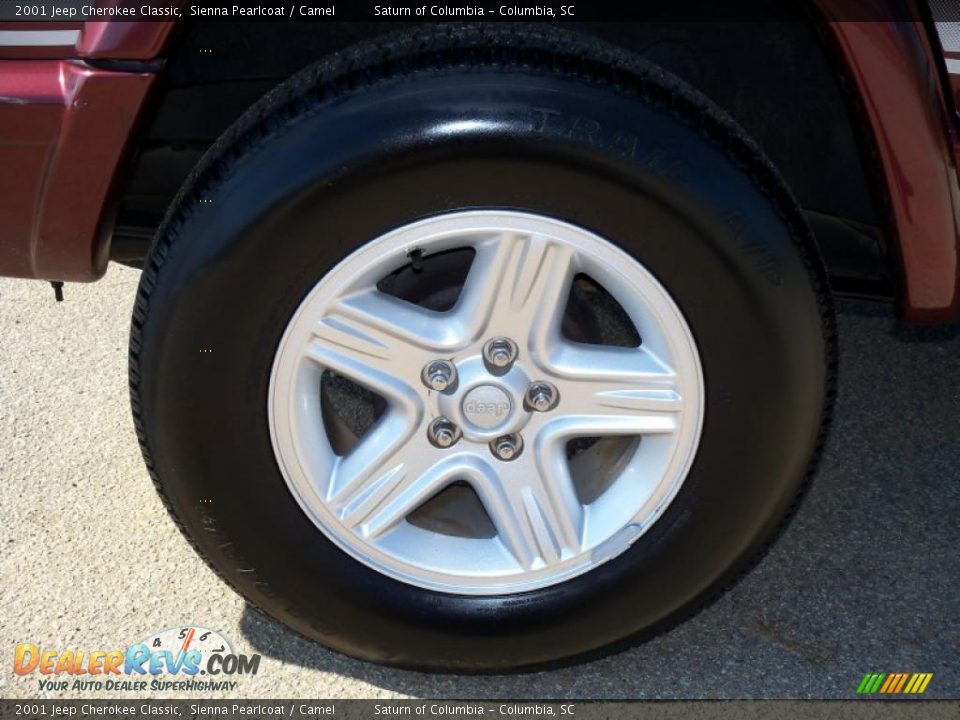 2001 Jeep Cherokee Classic Sienna Pearlcoat / Camel Photo #13