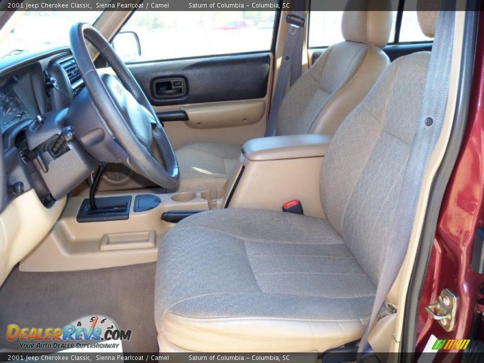 2001 Jeep Cherokee Classic Sienna Pearlcoat / Camel Photo #18