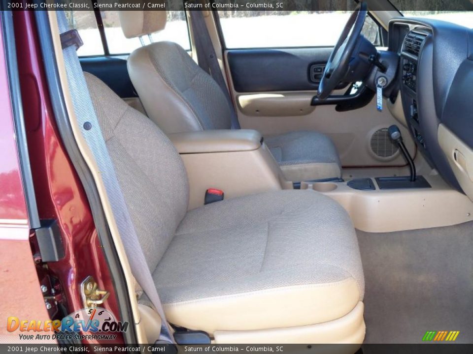 2001 Jeep Cherokee Classic Sienna Pearlcoat / Camel Photo #22