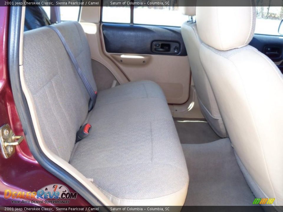 2001 Jeep Cherokee Classic Sienna Pearlcoat / Camel Photo #24