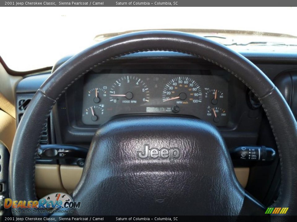 2001 Jeep Cherokee Classic Sienna Pearlcoat / Camel Photo #26
