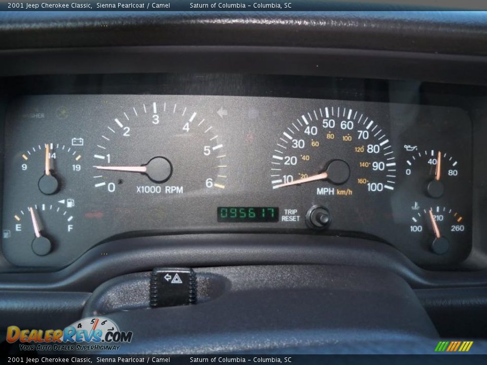 2001 Jeep Cherokee Classic Sienna Pearlcoat / Camel Photo #27